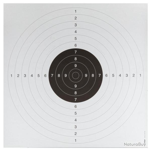CARTONS-CIBLES 53 X 53 CM C50 BLANCS