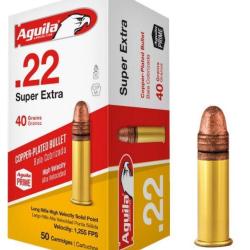 Munition AGUILA 22LR HV SP 40GR X50