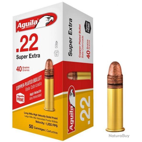 Munition AGUILA 22LR HV SP 40GR X50