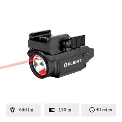 OLIGHT BALDR RL MINI - LAMPE TACTIQUE RAIL 1913 LASER ROUGE