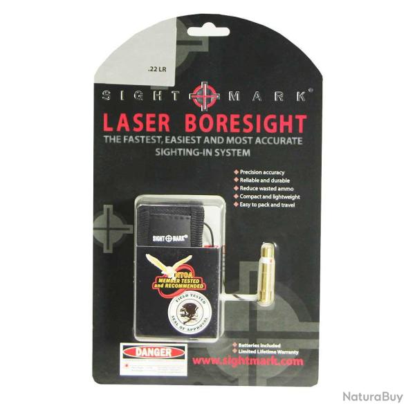 DOUILLE LASER REGLAGE SIGHTMARK BORESIGHT 22 LR