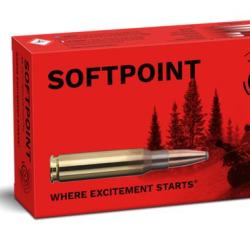 MUNITIONS GECO 308 WIN DEMI BLINDEE SOFT POINT 170GR X20