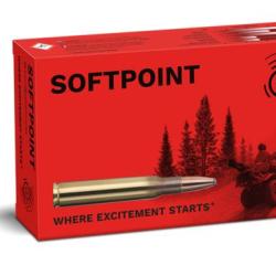 MUNITIONS GECO 7X64 DEMI-BLINDEE SOFT POINT 165GR X20