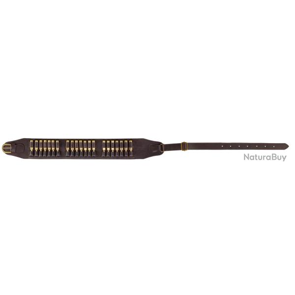 CARTOUCHI�RE CUIR GRAS POUR 21 BALLES - COUNTRY SELLERIE