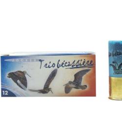 BOITE DE 10 CARTOUCHES JOCKER TRIO B&Eacute;CASSI&Egrave;RE 36G 12/70 PB 8/9/10 X10 BOURRE JUPE