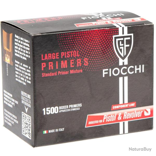 AMORCE FIOCCHI LARGE PISTOL X1500