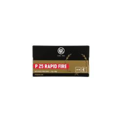 MUNITION RAPID FIRE RWS .22LR P25 2,6G 50/500PCS