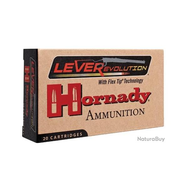 BOITE DE 20 CARTOUCHES HORNADY 45-70GOVT 250GRS MONOFLEX LVREV