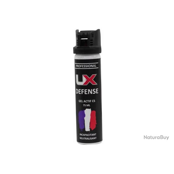 BOMBE LACRYMOGENE GEL CS 75ML CAPOT CLAPET