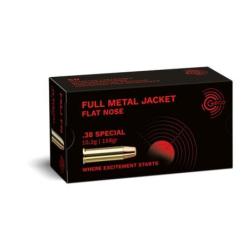 MUNITIONS GECO 38 SPECIAL FMJ 158GR X50