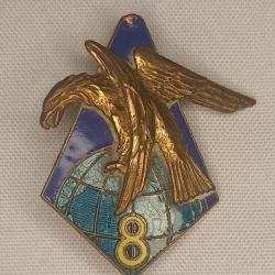 Insigne 8&egrave;me Bataillon d'Infanterie TIEU DOAN Indochine