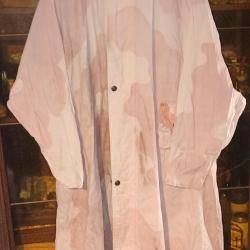 RARE Cape Anti-gaz British ARMY camo Pink d&eacute;sert 1943 SAS WW2