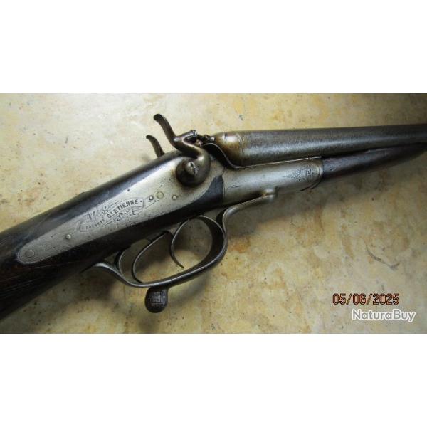 fusil chasse class� D canon faux damas St Etienne cal 16 BE Marius Berger bvt� St Etienne