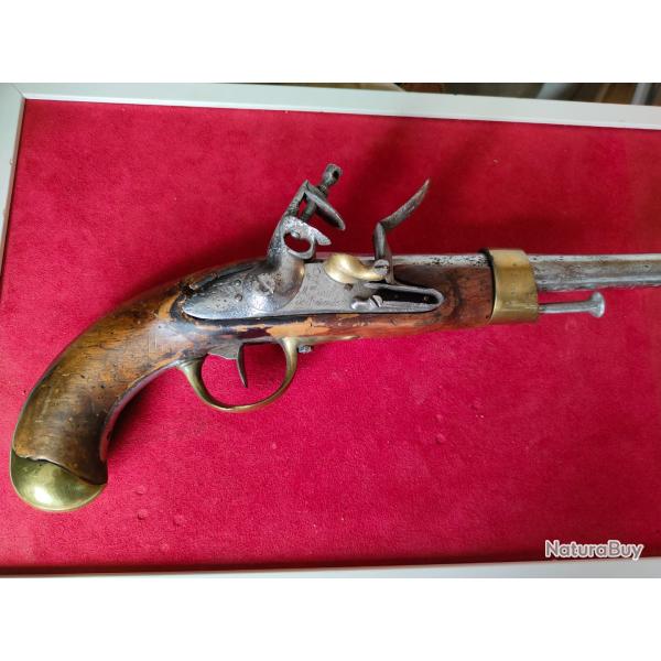 Pistolet an 13 napoleon silex