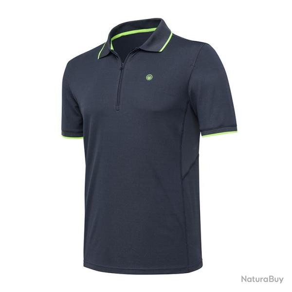 Polo Manches Courtes Homme Beretta Ice Power - Ebony