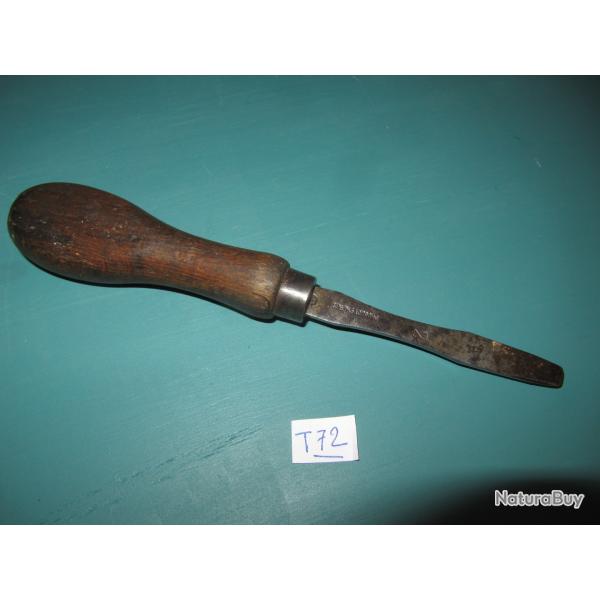 Tournevis ancien plat-(rep T72)
