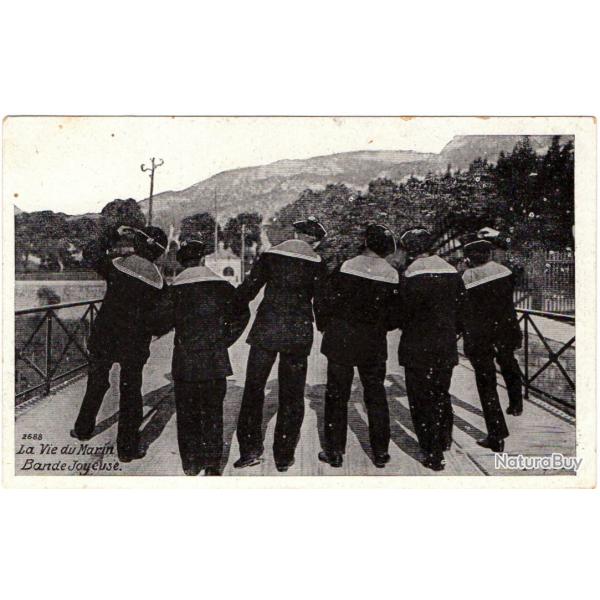 CPA - Marine Militaire -  LA VIE DU MARIN BANDE JOYEUSE -N�1644