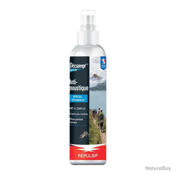 Anti-moustiques sp�cial v�tements pulv�risateur 7 jours 125ml
