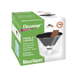 Pi&egrave;ge &agrave; larves de moustiques r&eacute;utilisable sans insecticide