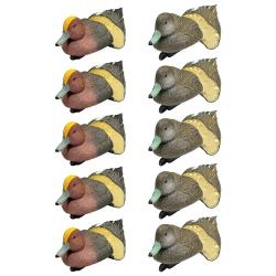 Pack 5 siffleurs m&acirc;les et 5 femelles mouss&eacute;s