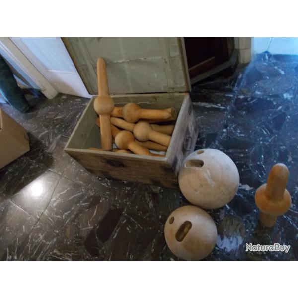 jeu de quilles Ancien  " Jeu de BIERT "