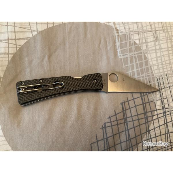 VEND COUTEAU PLIANT SPYDERCO WATU DESIGN SAL GLESSER.