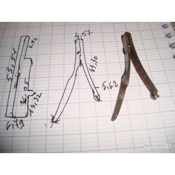 RESSORT EN.V. POUR REVOLVER VOIR COTES