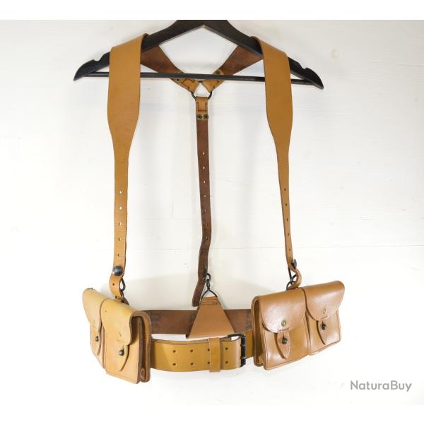 Ensemble MAS 36-51 MAS 49-56 ceinturon cartouchi�res triangle de suspension Brelage Uniforme surplus