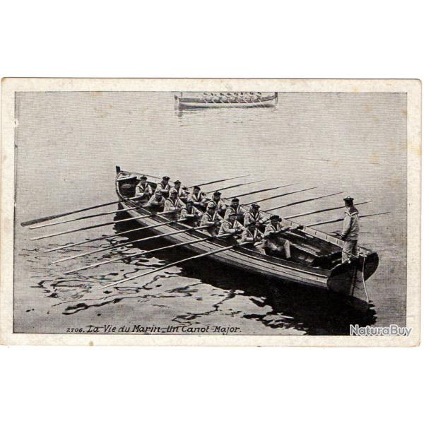 CPA - Marine Militaire -LA VIE DU MARIN D�PART CANOTS-MAJORS - N�1620