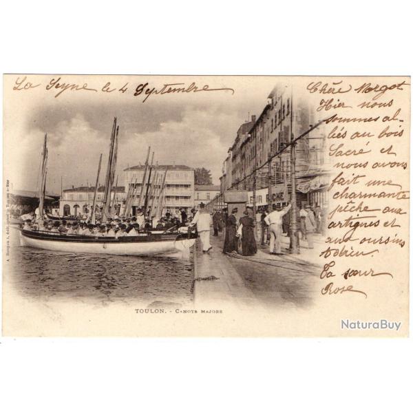 CPA - Marine Militaire - TOULON CANOTS MOBILES - N�1669