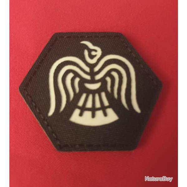 �CUSSON BROD� SCRATCH 3D VALHALLA VALKNUT VIKING 5/5CM PATCH - INSIGNE -