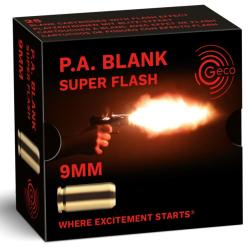 MUNITION A BLANC GECO 9MM KNALL
