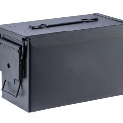CAISSE MUNITION METAL CAL .30 BLACK 27X13X18 CM