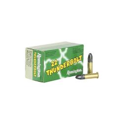 MUNITION 22LR REMINGTON THUNDERBOLT HIGHT VELOCITY 40GR RN X50