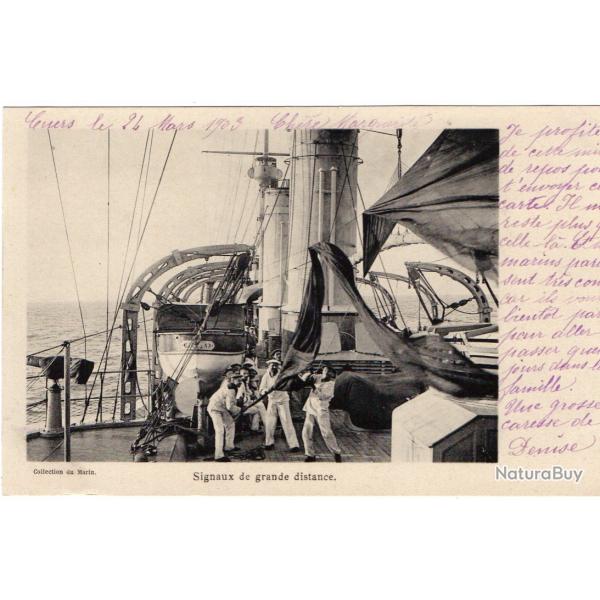 CPA - Marine Militaire -  SIGNAUX DE GRANDE DISTANCE - N�1670