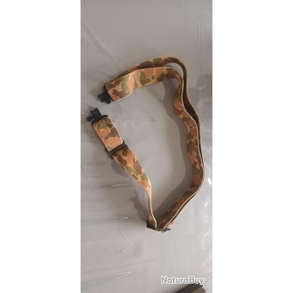 Sangle camouflage- 2 points AK47  ou autre n4 avec attaches rapides