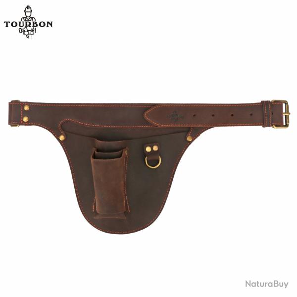 Tourbon-Sac de ceinture � outils en cuir pour fleuriste 3 poches LIVRAISON GRATUITE !!