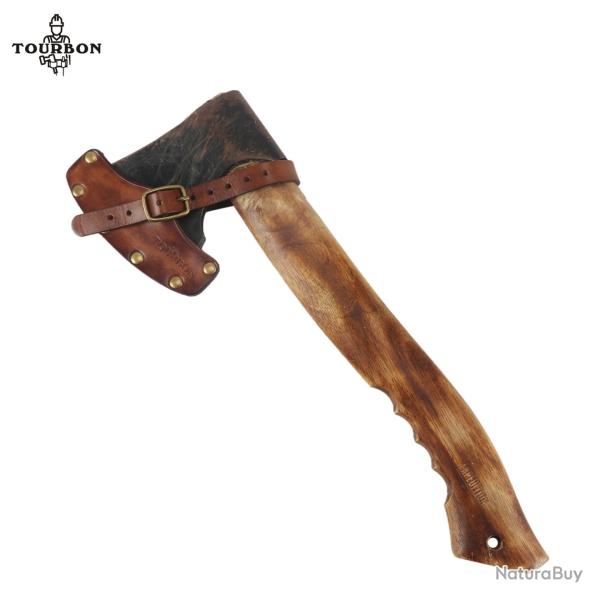 Tourbon-�tui en cuir v�ritable URA et gaine, housse de hache LIVRAISON GRATUITE !!