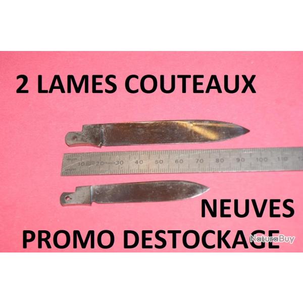 lot de 2 lames de couteaux  5.00 Euros !!!!!!!!!!!!!!- VENDU PAR JEPERCUTE (D9H49)