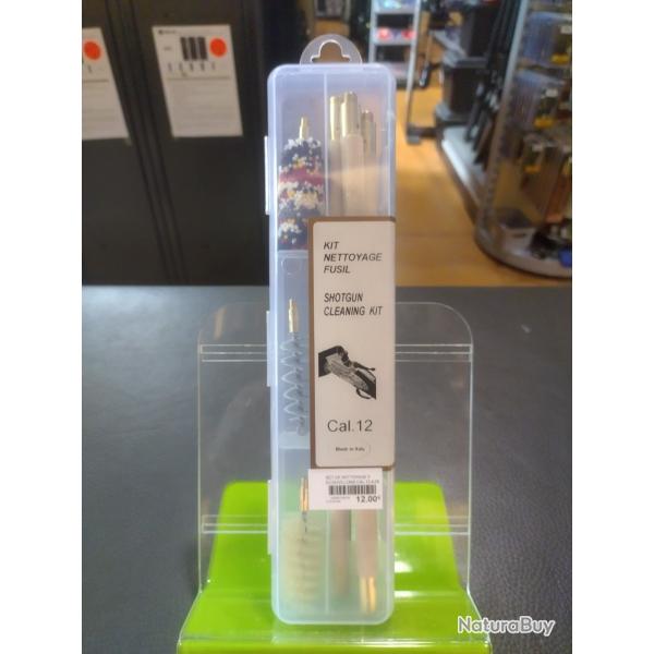 Kit de nettoyage fusil calibre 12 made in Italie
