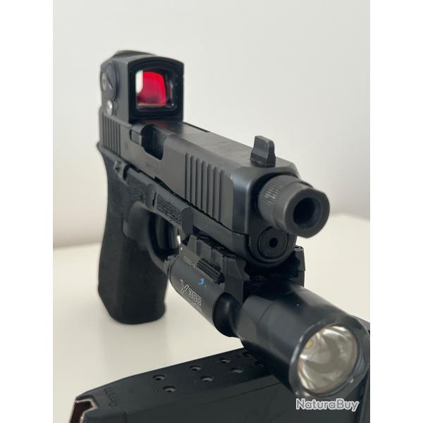 Viseur Aimpoint Acro 3.5 MOA + plaque adaptatrice Glock !