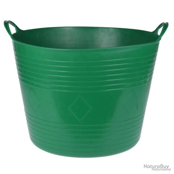 Seau flexible 40L - �45cm hauteur 35cm vert
