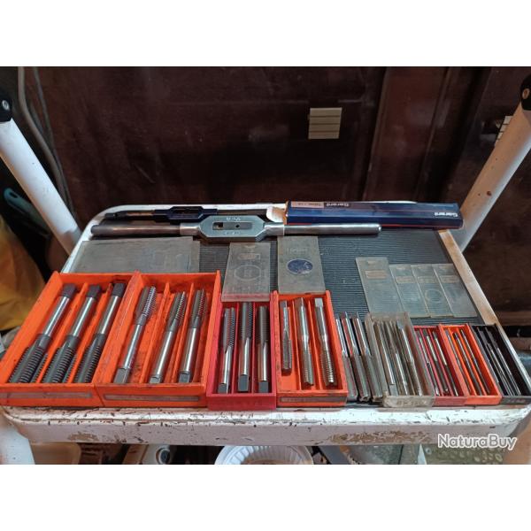 Lot tarauds professionnel tr�s bon �tat