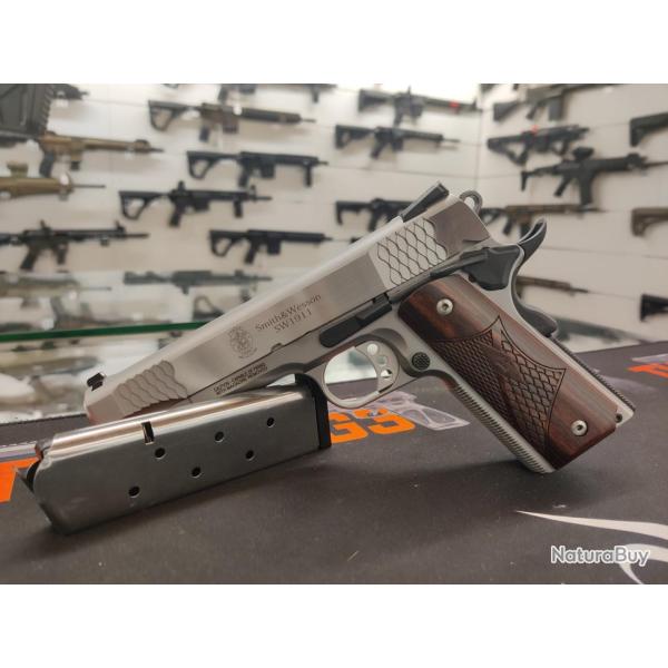 Smith & Wesson 1911 E-Series Stainless 45 ACP