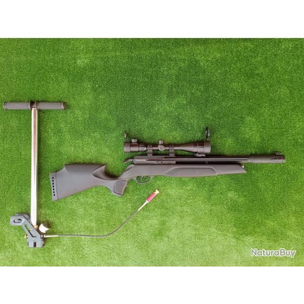 PACK ARROW ! Carabine Arrow Gamo Cal. 4,5 mm + Bomba pcp + Lunette 4-16 X 40AO