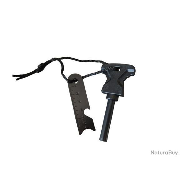 Pierre  feu type Firesteel - SURVIE - BUSHCRAFT - BIVOUAC