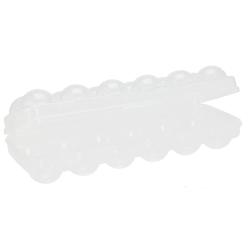 Bo&icirc;te &agrave; 12 oeufs facile &agrave; nettoyer r&eacute;utilisable 27,5x10x7,5cm