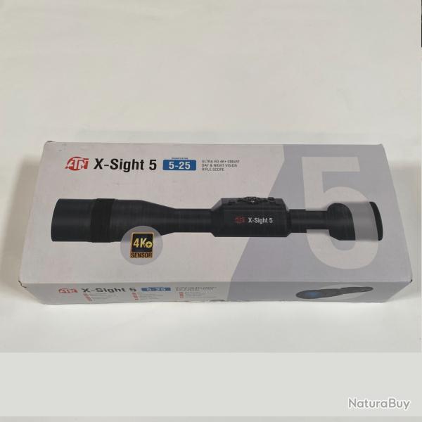 ATN X-Sight 5 5-25x Lunette de vis�e pour la chasse Day / Night d'occasion