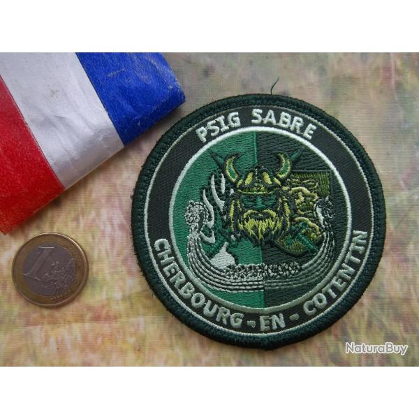 �cusson militaire (vert) gendarmerie Cherbourg Manche