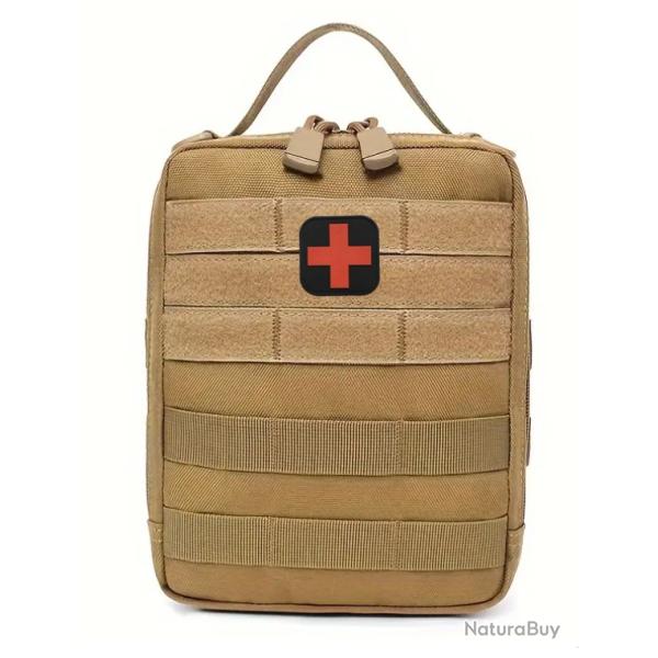 Sacoche tactique de secours - Beige/TAN - Livraison Gratuite